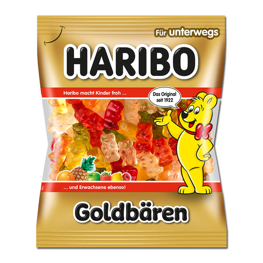 Haribo Gold Bears, fruit gummies 100g