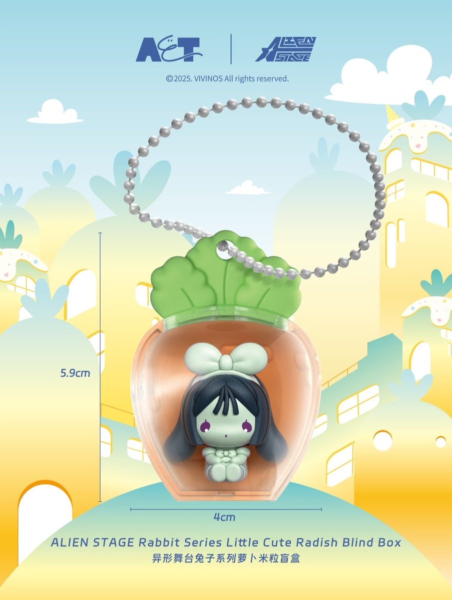 Alien Stage Rabbit Series Little Cute Radish Blind Box
