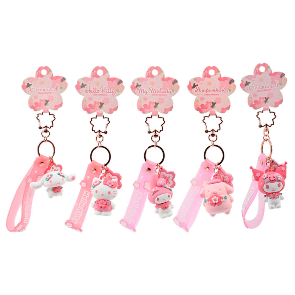 Hello Kitty Sanrio Sakura assorted keychain (Pompompurin)
