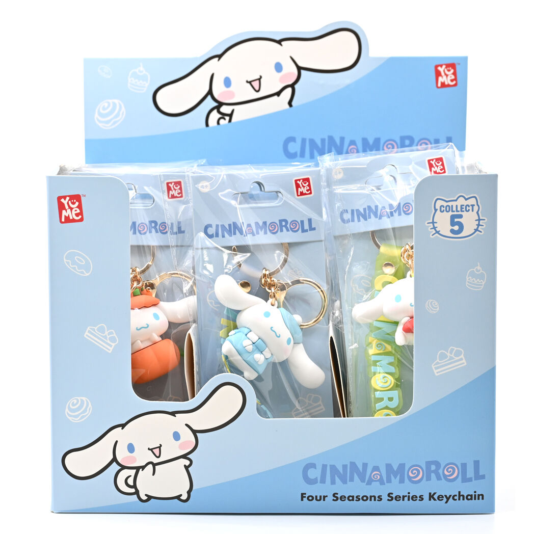 Hello Kitty Sanrio Cinnamoroll assorted keychain (Mushroom)