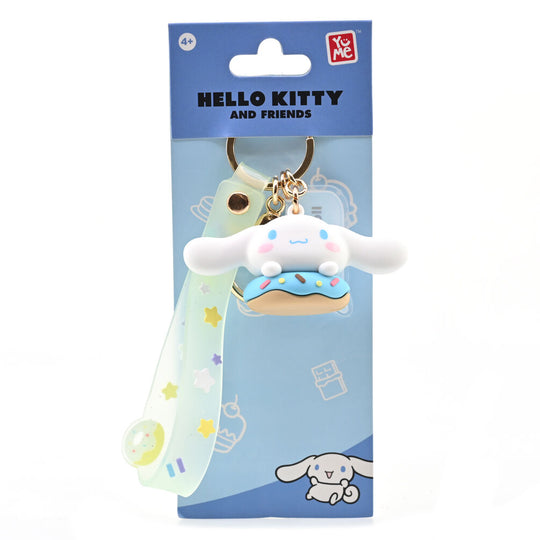 Hello Kitty donut Cinnamoroll Keychain