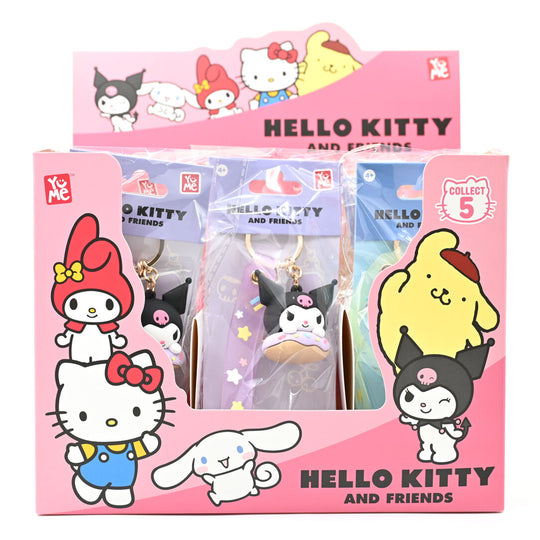 Hello Kitty donut Cinnamoroll Keychain