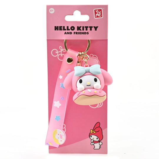 Hello Kitty donut My Melody Keychain