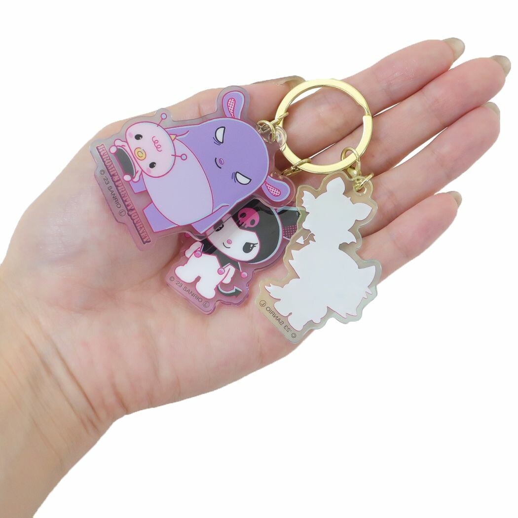 Kuromi 3 Charm Keychain KUROMI'S PRETTY JOURNEY Friends