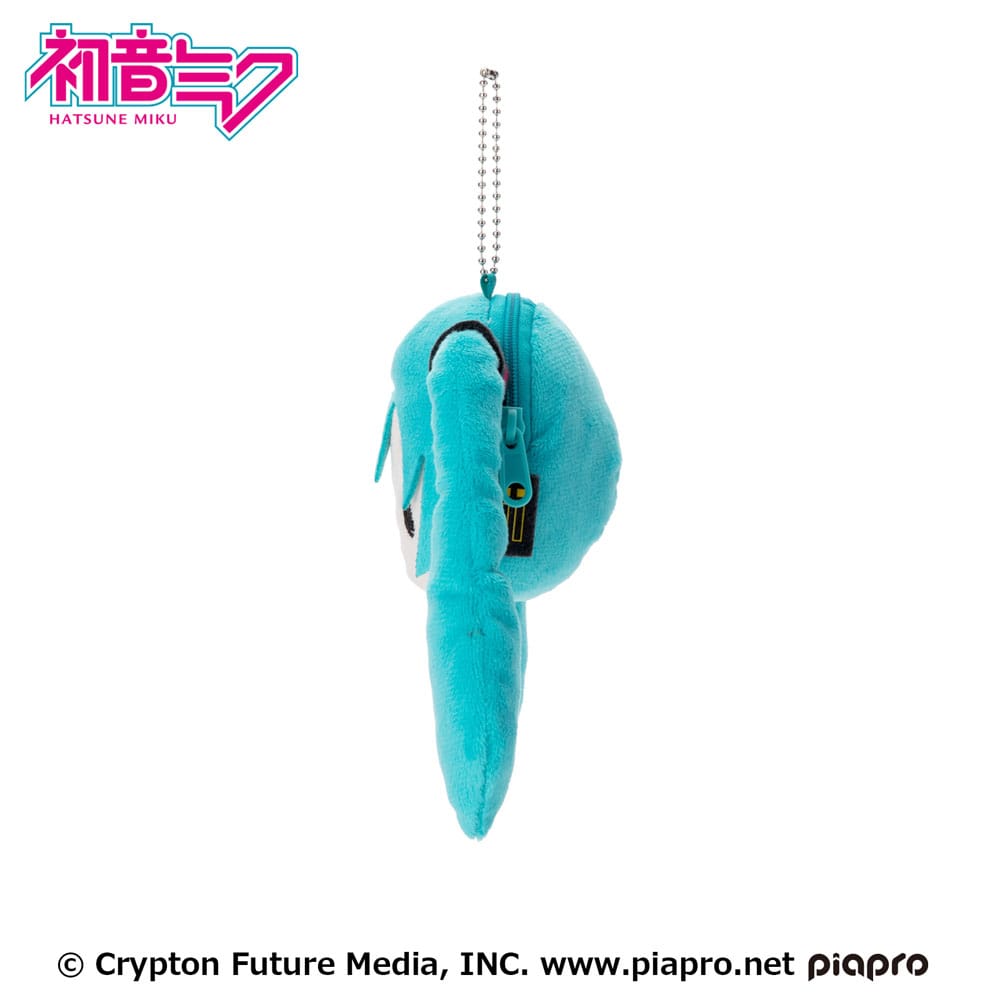 Hatsune Miku Plush Keychain Miku Face 13 cm