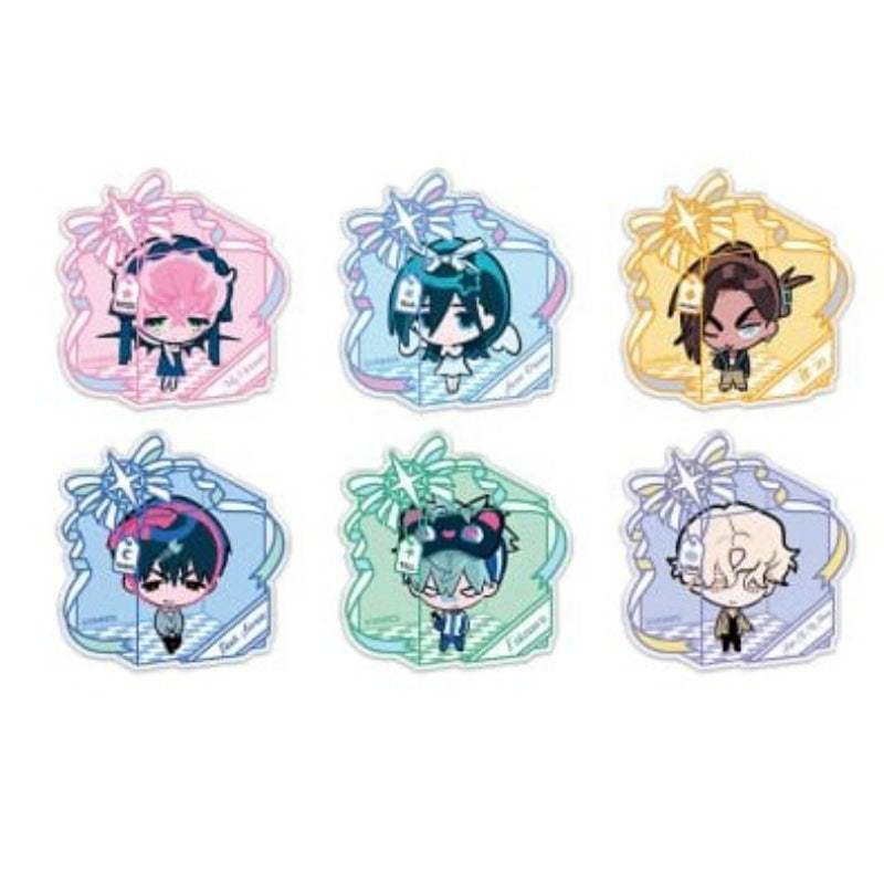 Alien stage Acrylic keyring