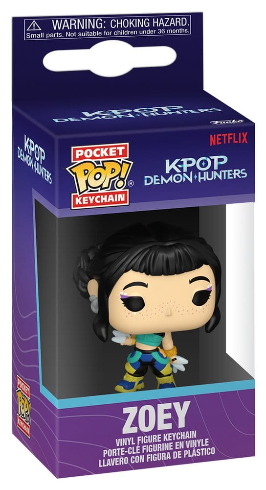 KPop Demon Hunters POP! Vinyl Keychains 4 cm Zoey
