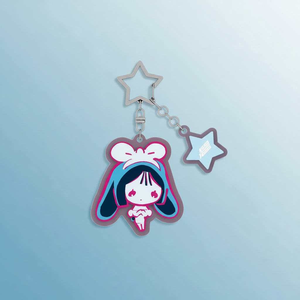 Alien Stage Rabbit Series Acrylic Keychain - Sua