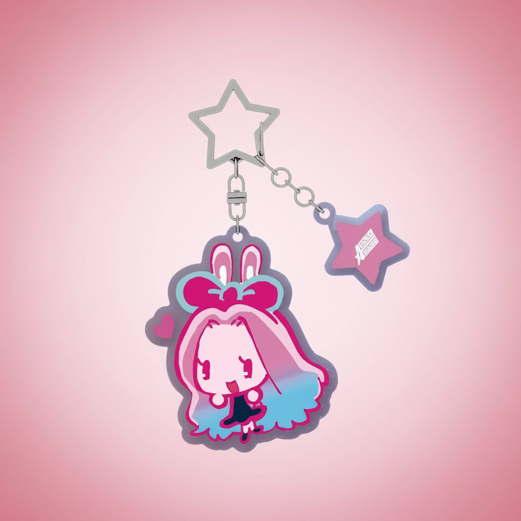 Alien Stage Rabbit Series Acrylic Keychain - Mizi