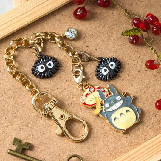 My Neighbor Totoro - Charm Chain Big Totoro & Mushroom