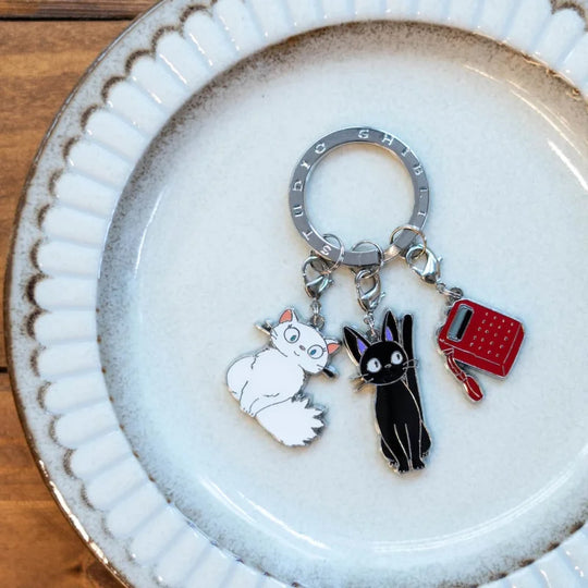 Kiki's Delivery Service - Metal Key Holder Kiki & Lily & Telephone