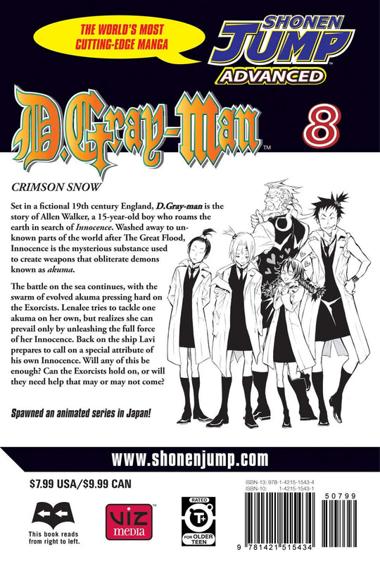 D.Gray-man, Vol. 8