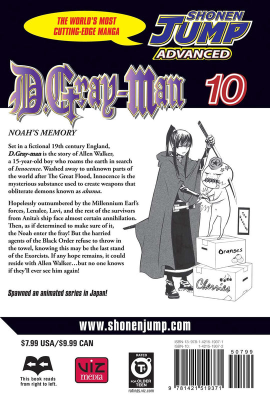 D.Gray-man, Vol. 10