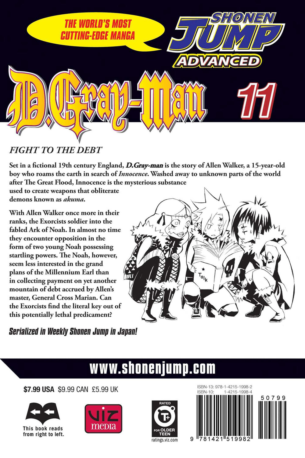 D.Gray-man, Vol. 11