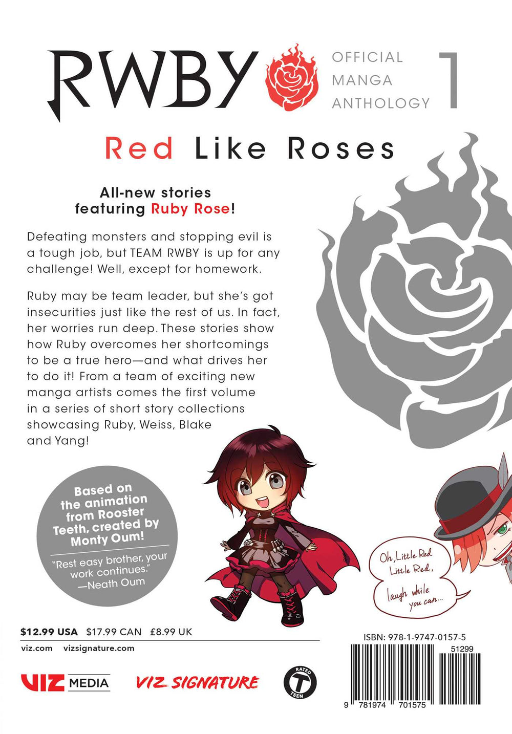 RWBY: Official Manga Anthology, Vol. 1