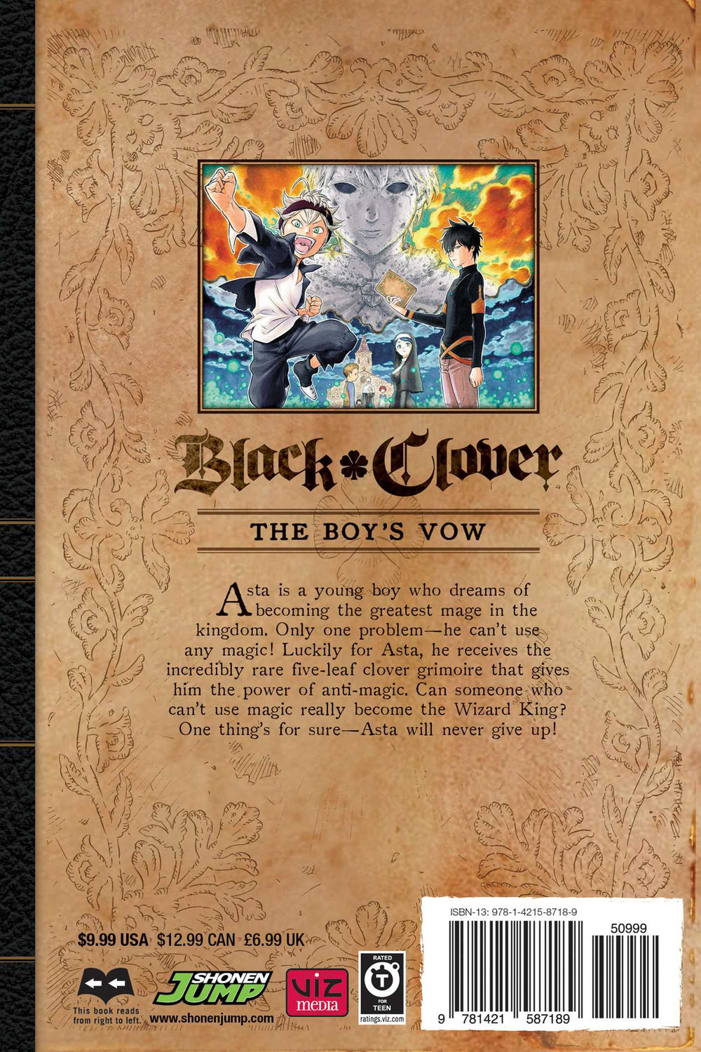 Black Clover, Vol. 1