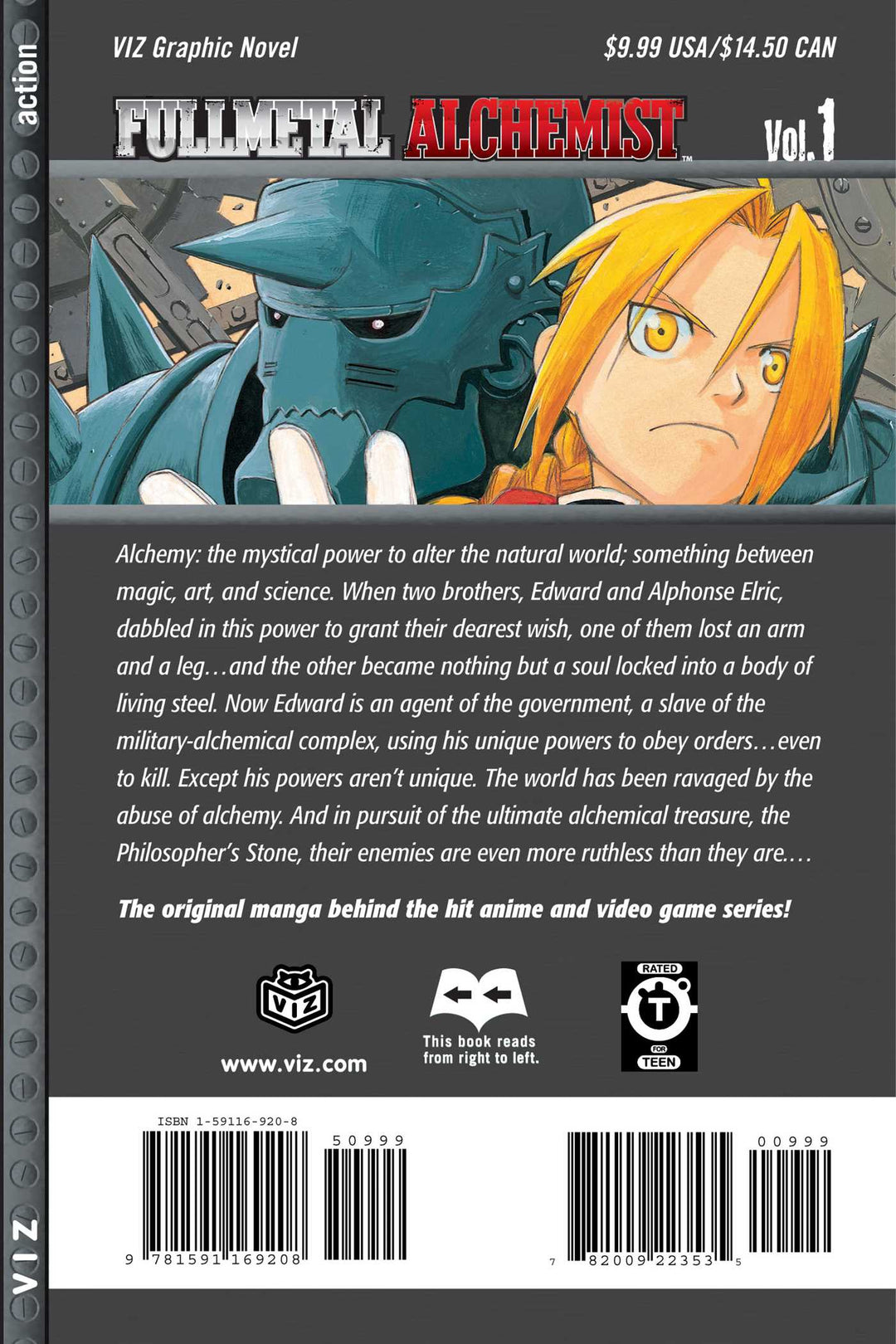 Fullmetal Alchemist, Vol. 1