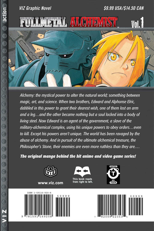 Fullmetal Alchemist, Vol. 1