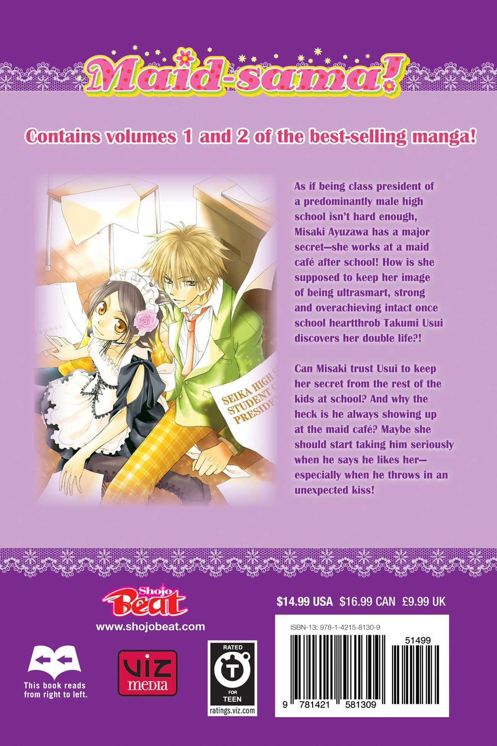 Maid-sama! (2-in-1 Edition), Vol. 1