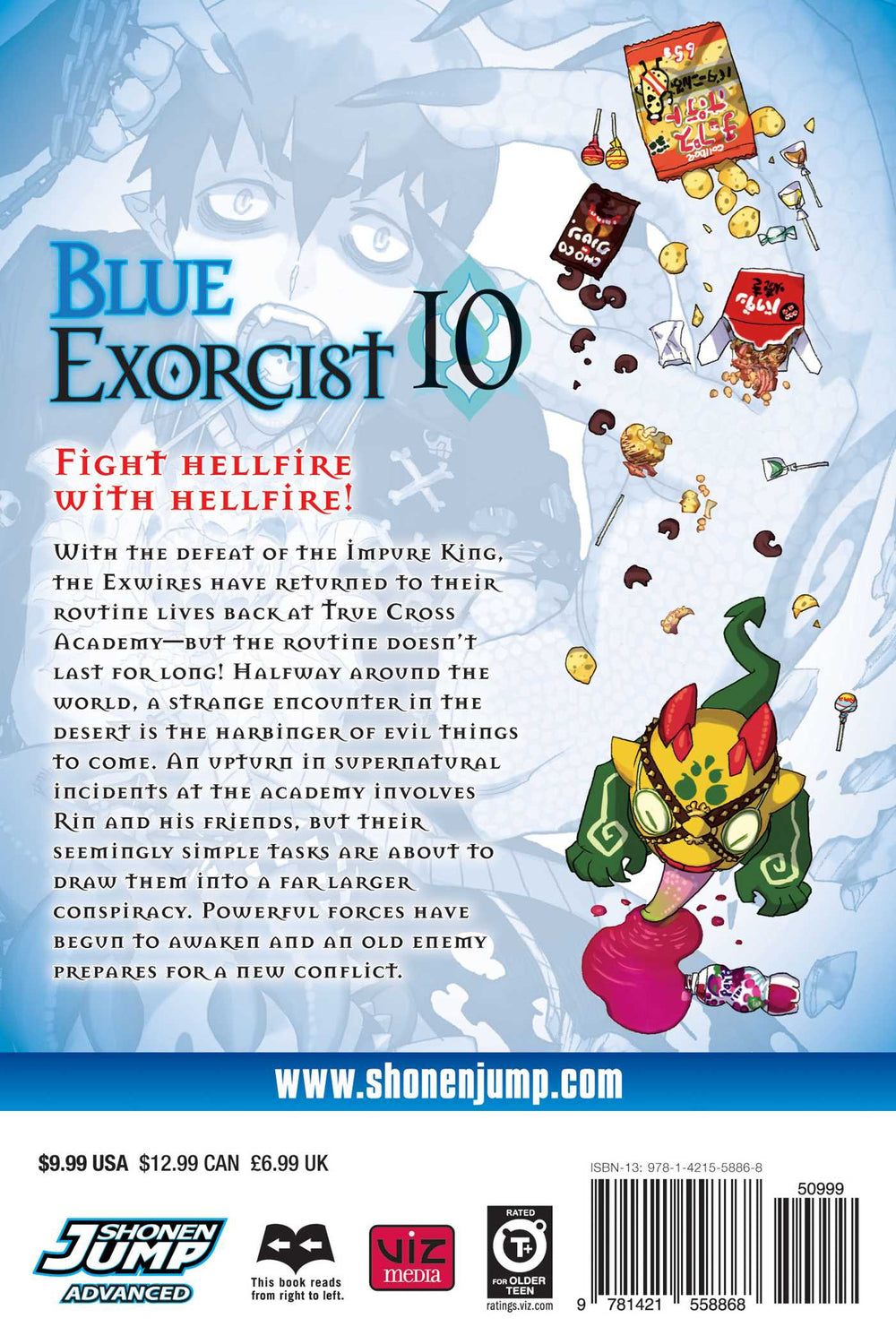 Blue Exorcist, Vol. 10