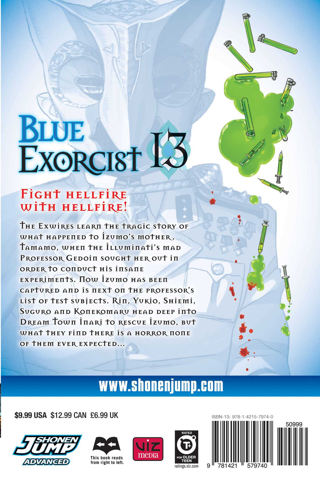 Blue Exorcist, Vol. 13