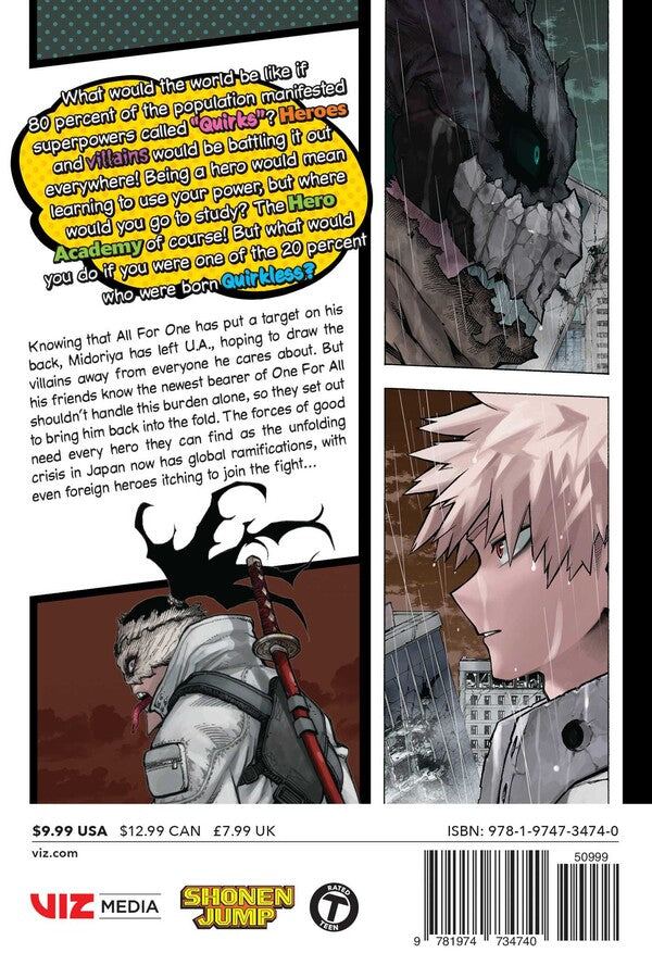 My Hero Academia, 33. sējums