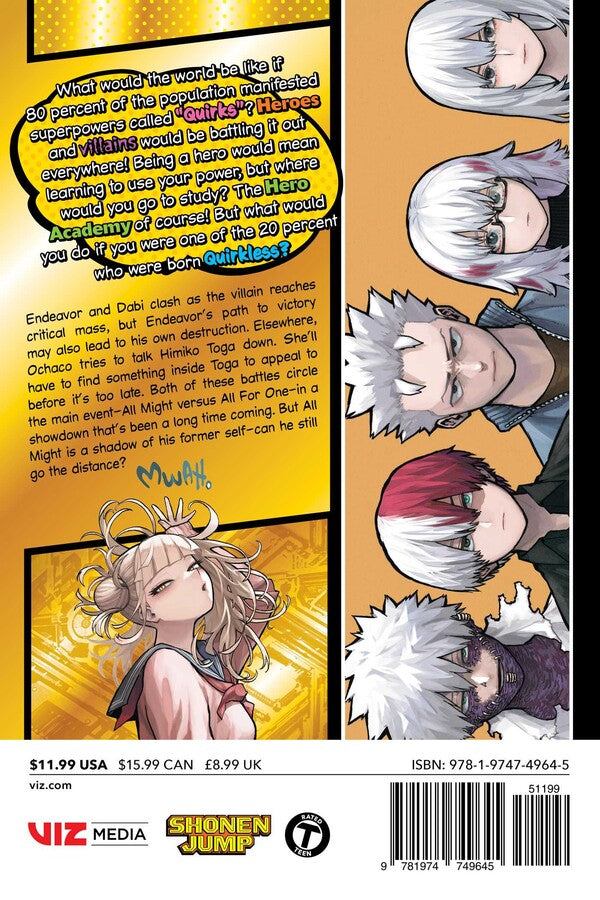 My Hero Academia, 39. sējums