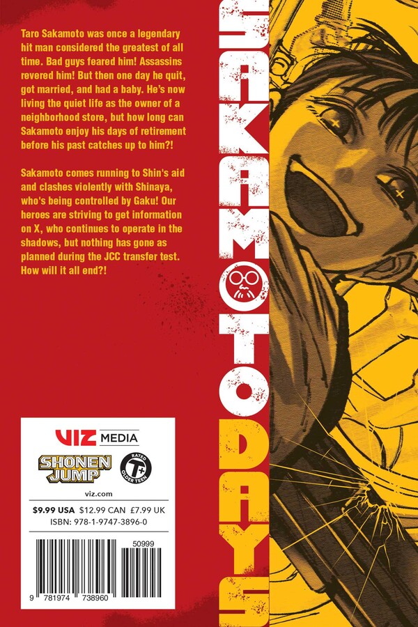 Sakamoto Days, 9 tomas