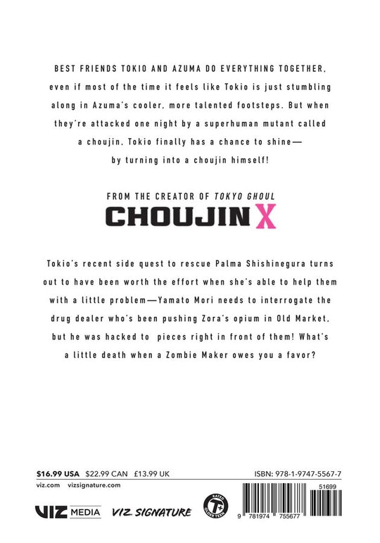 Choujin X, 9 tomas