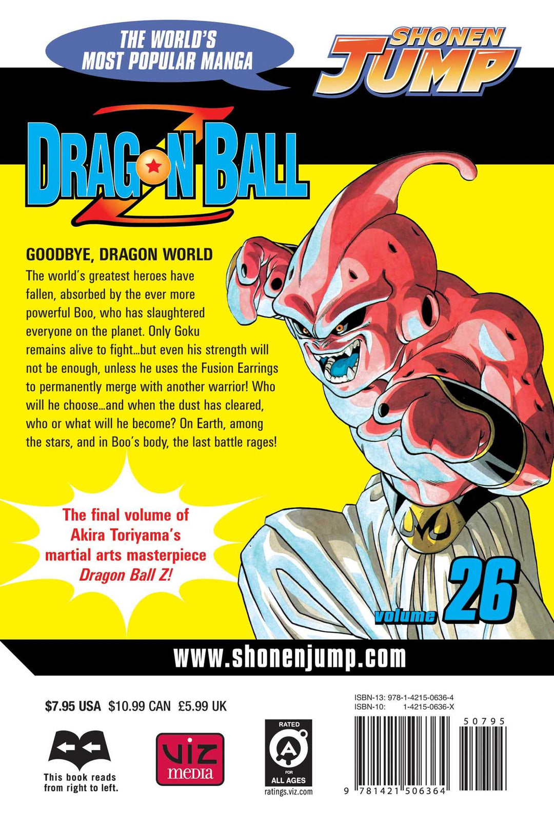 Dragon Ball Z, Vol. 26