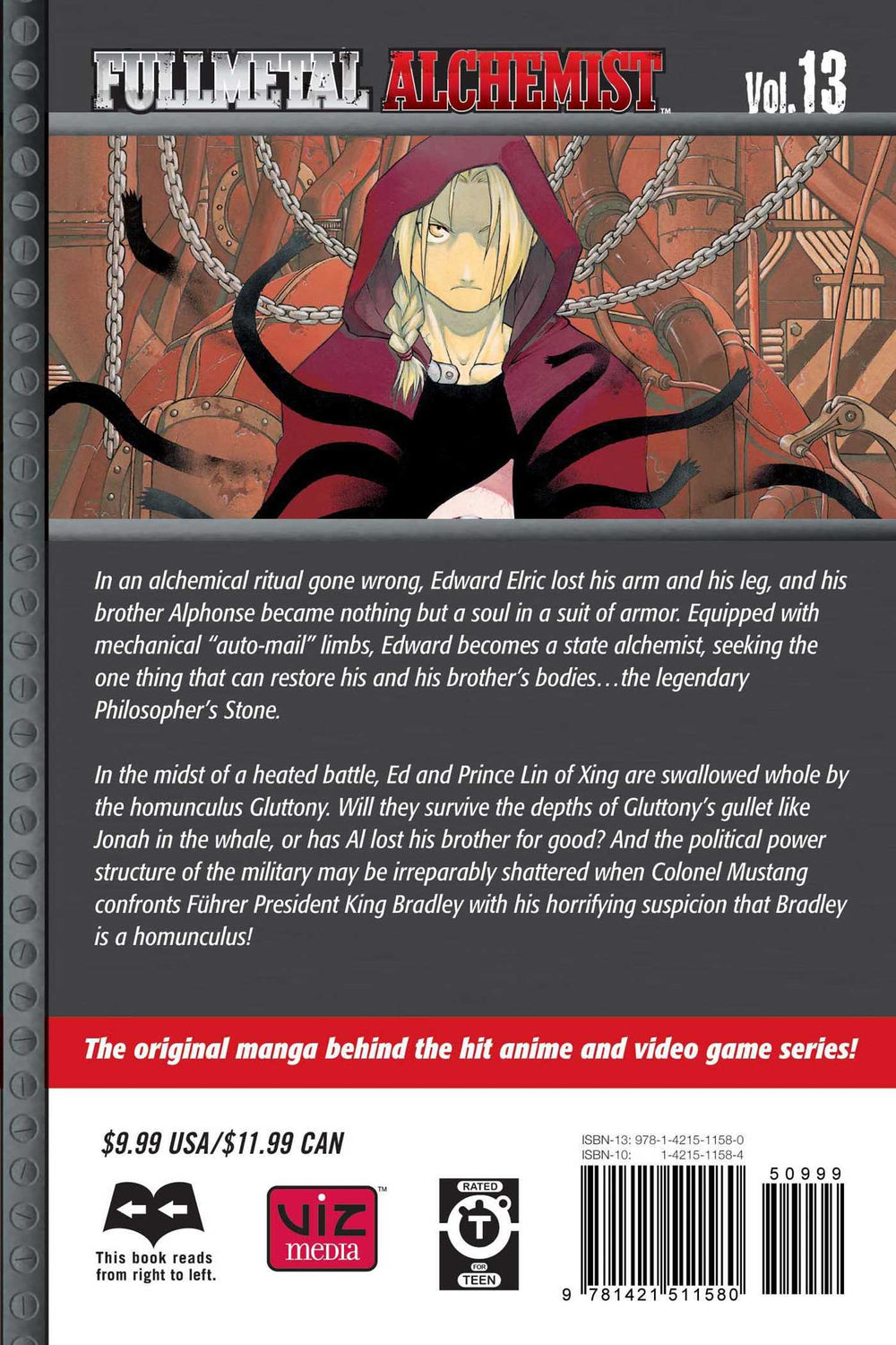 Fullmetal Alchemist, 13 tomas