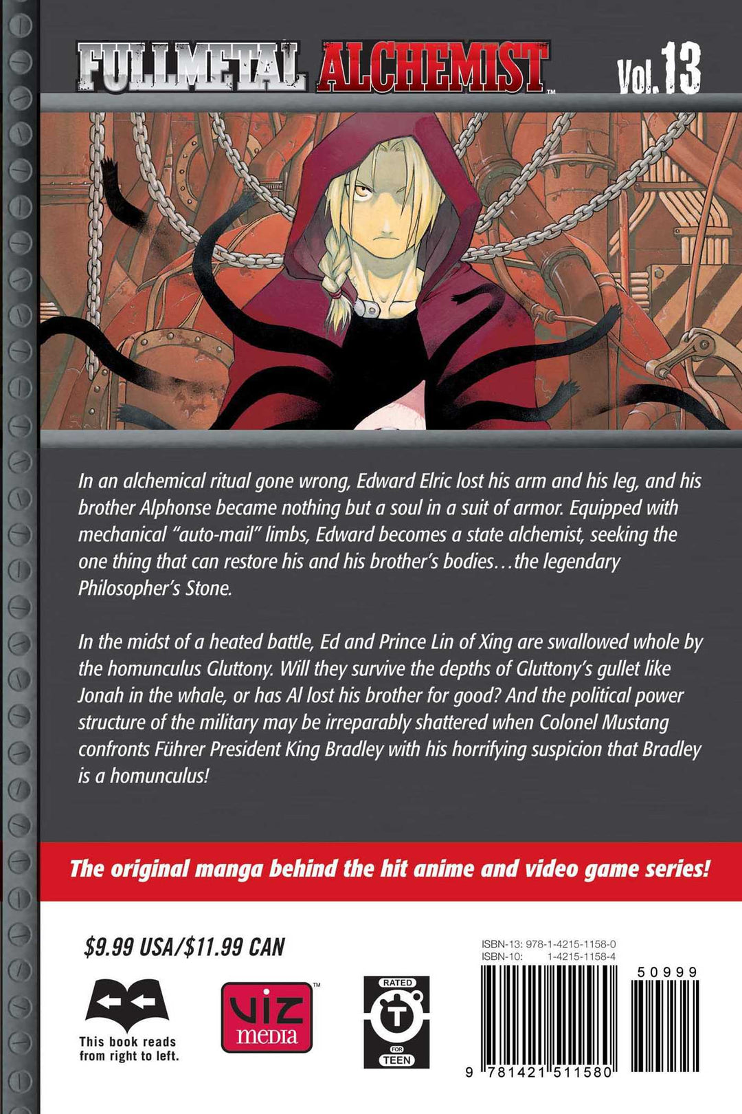 Fullmetal Alchemist, 13 tomas