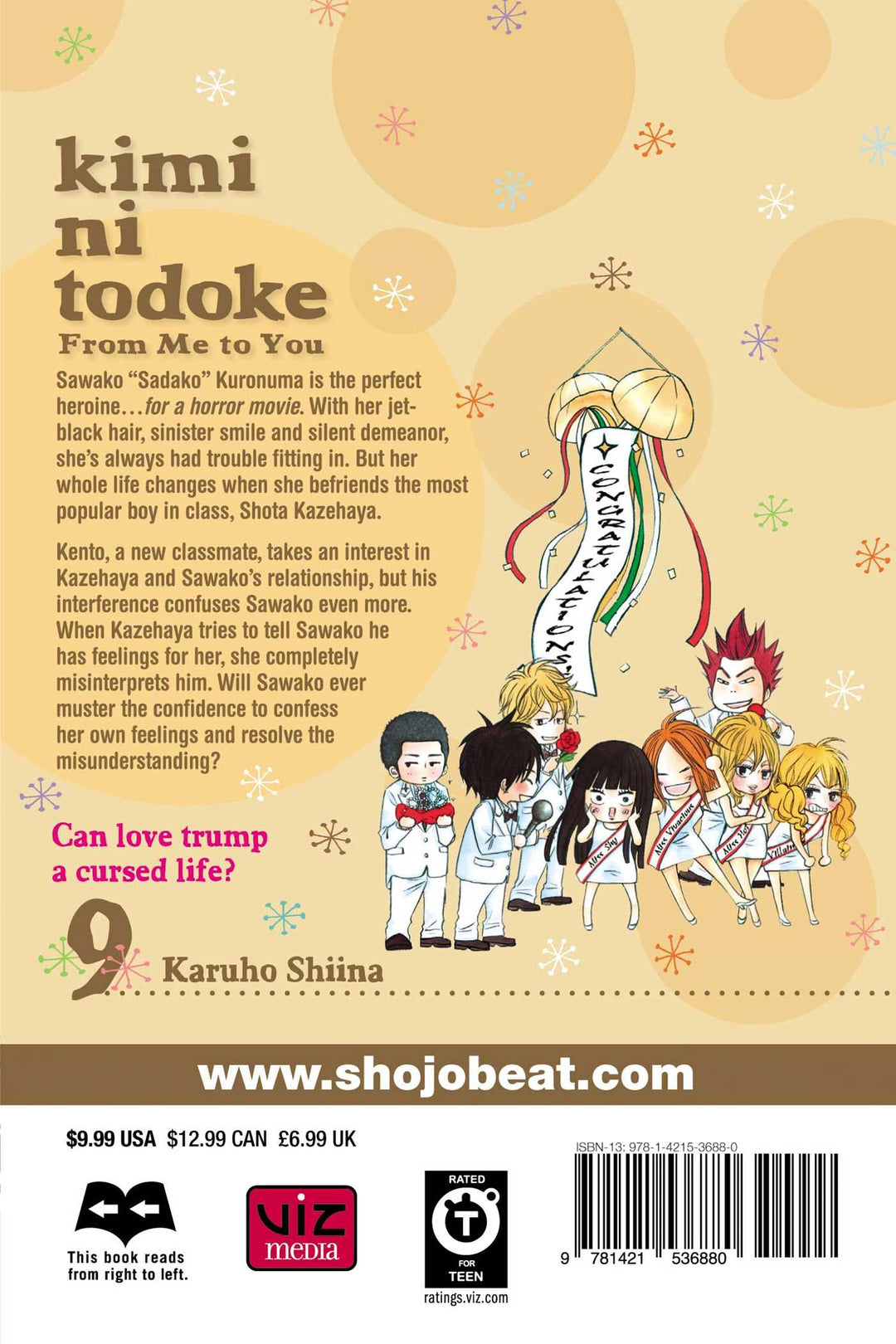 Kimi ni Todoke: Nuo manęs tau, 9 tomas