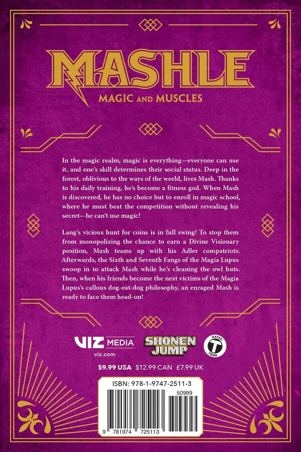 Mashle: Magic and Muscles, 3. köide