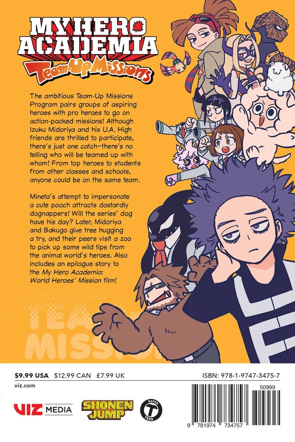 My Hero Academia: Team-Up Missions, Vol. 3