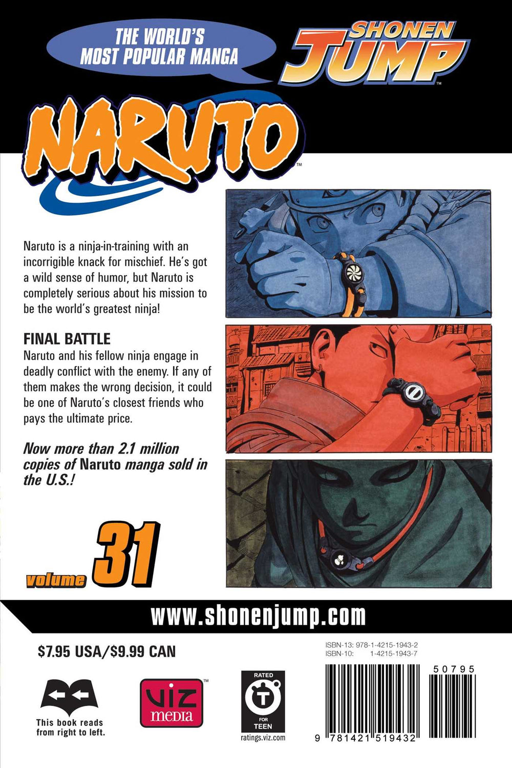 Naruto, 31. köide
