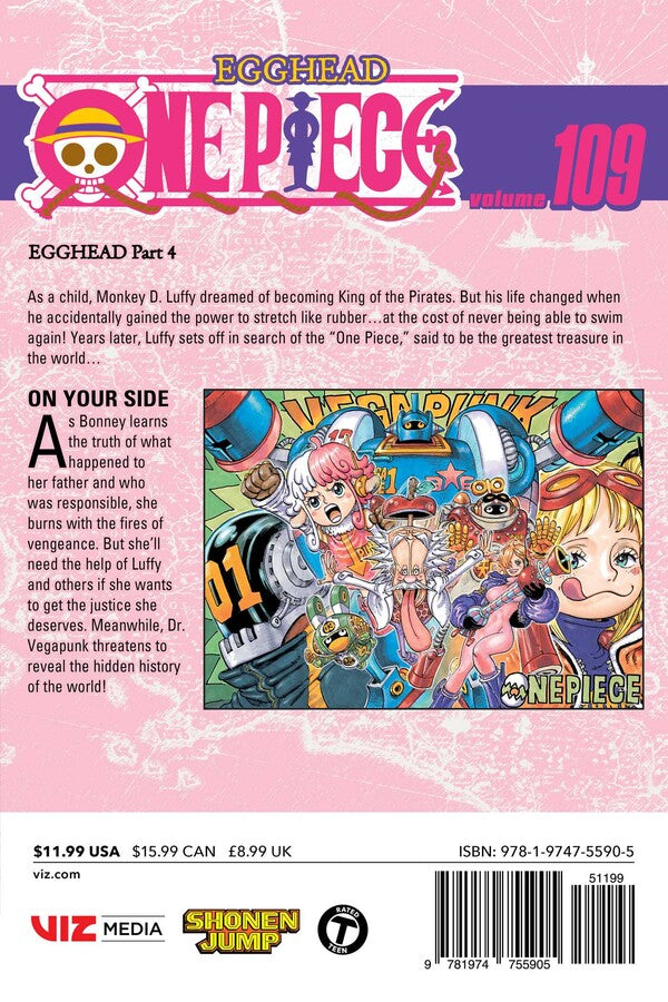 One Piece, 109 tomas