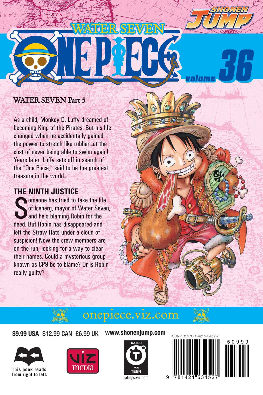 One Piece, 36 tomas