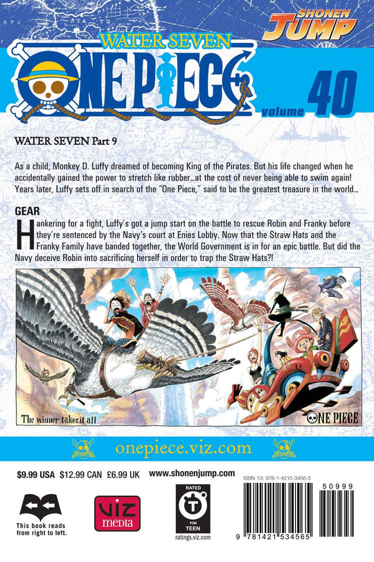 One Piece, 40 tomas