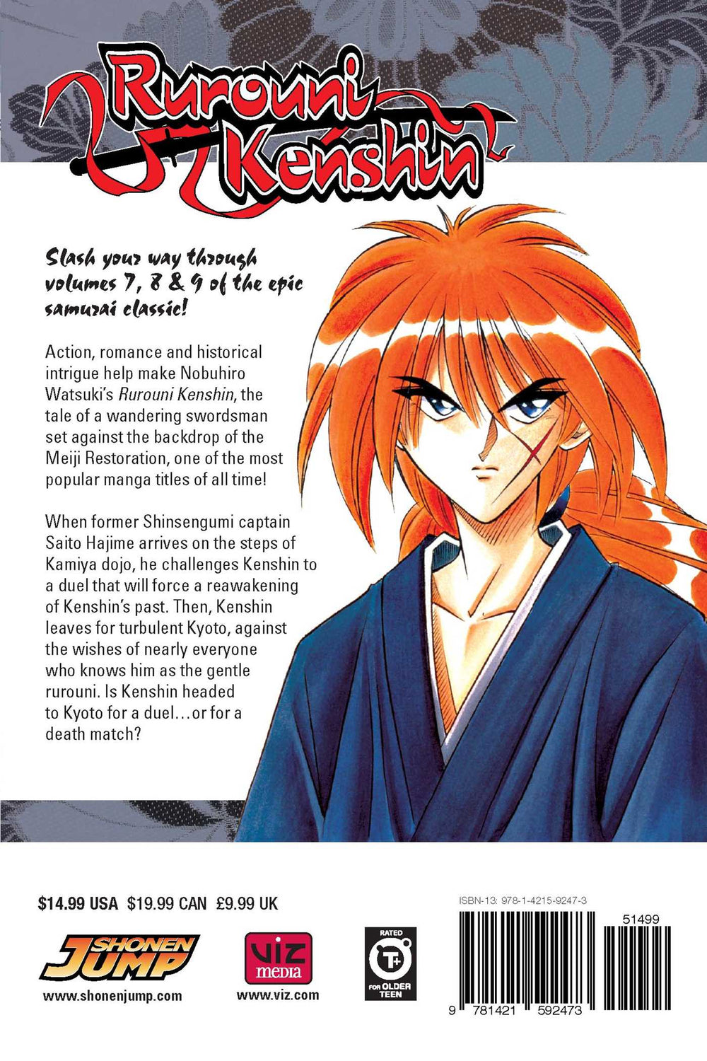 Rurouni Kenshin (3-in-1 Edition), Vol. 3