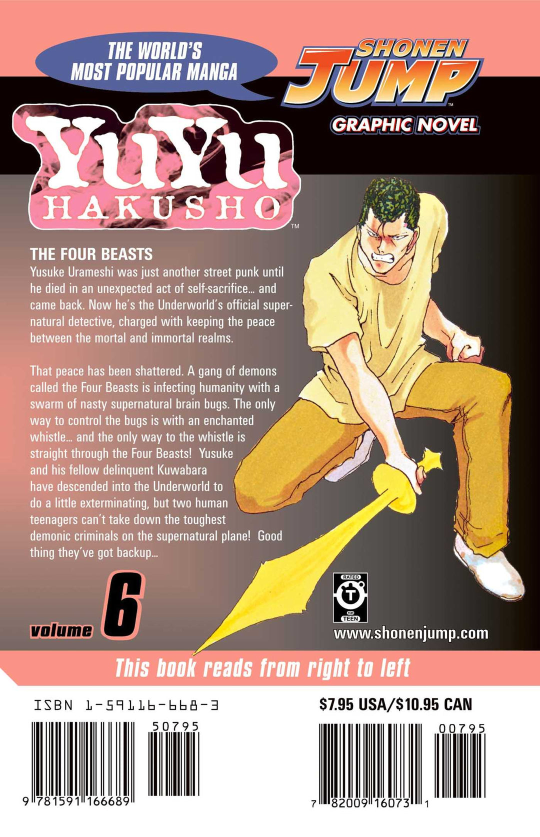 YuYu Hakusho, Vol. 6