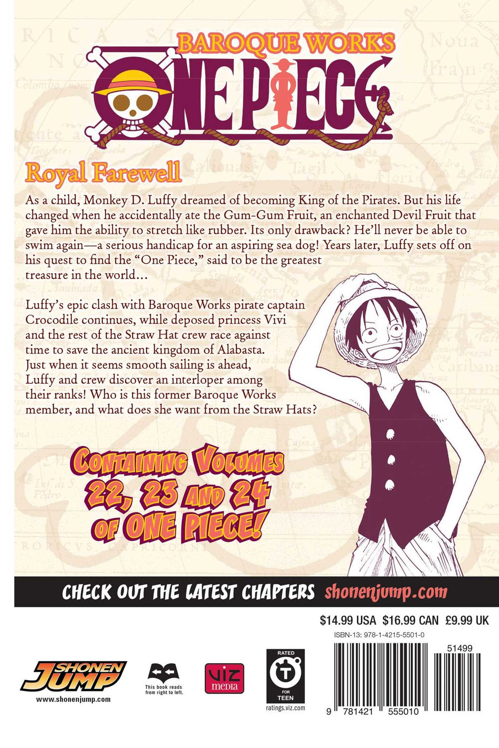 One Piece (Omnibus Edition), Vol. 8