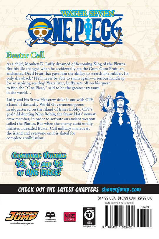 One Piece (Omnibus Edition), Vol. 15