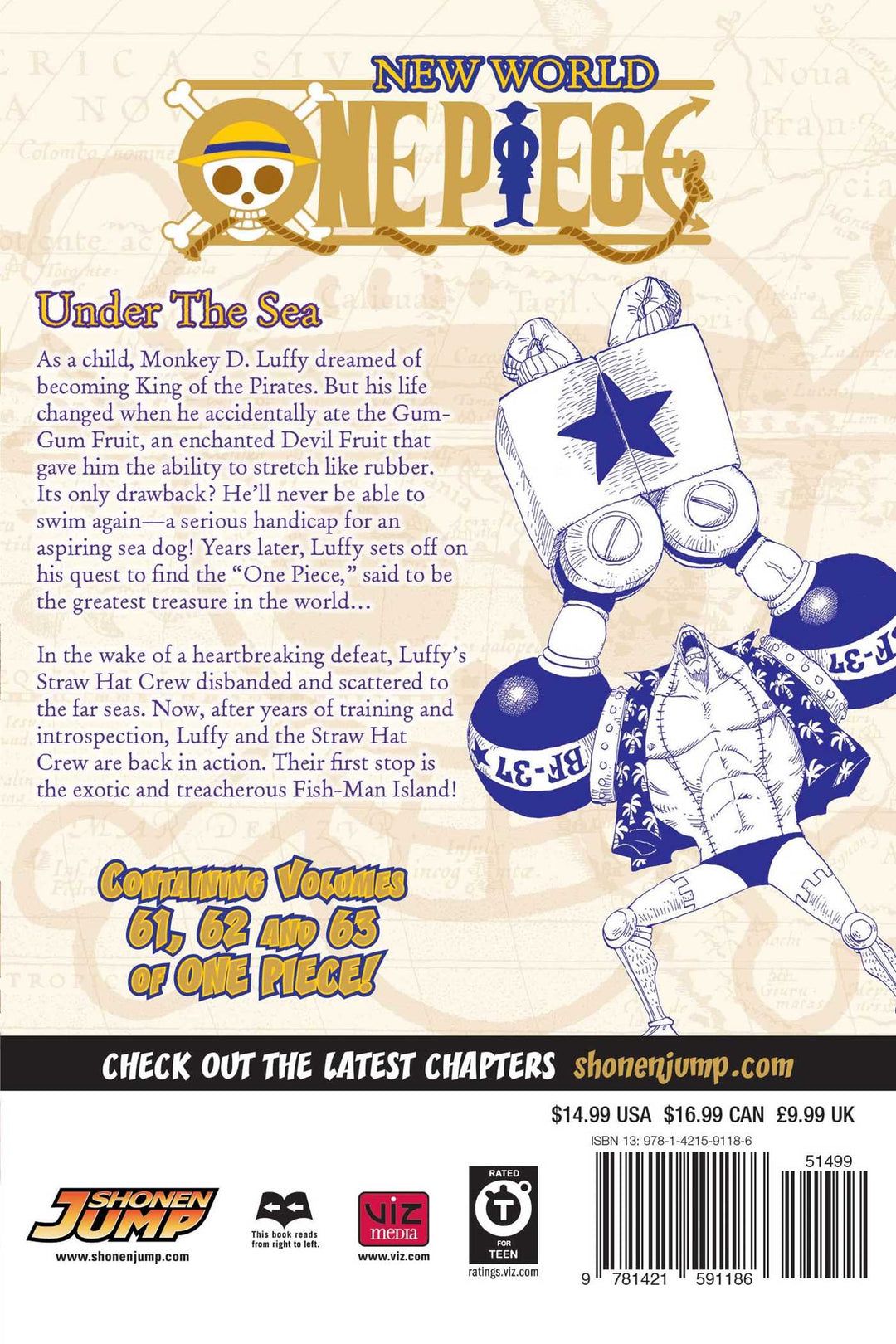 One Piece (Omnibus Edition), Vol. 21