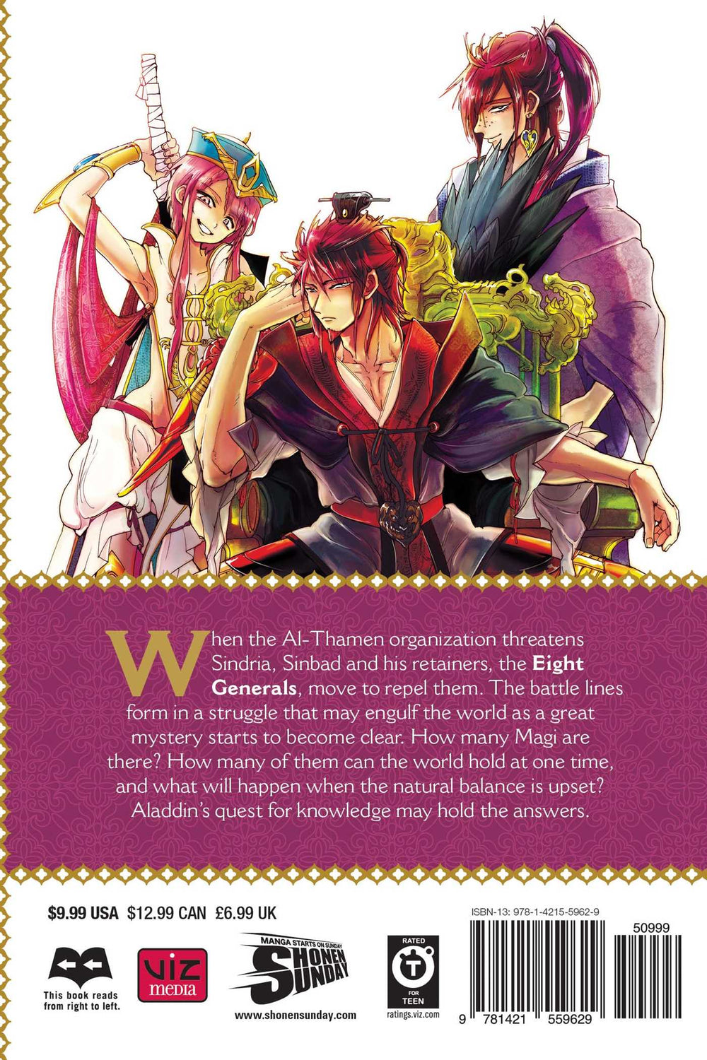 Magi: The Labyrinth of Magic, Vol. 12