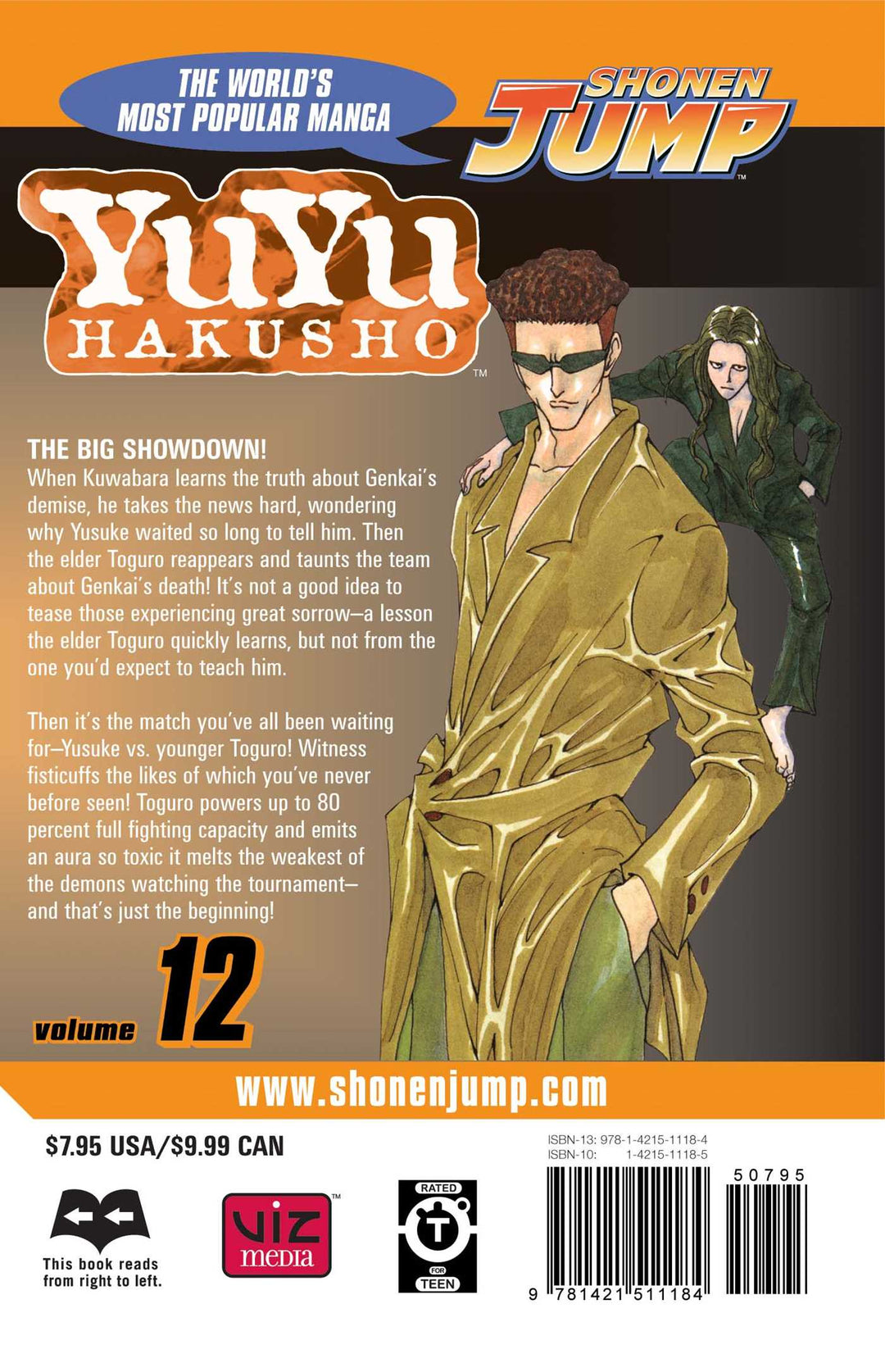 YuYu Hakusho, Vol. 12