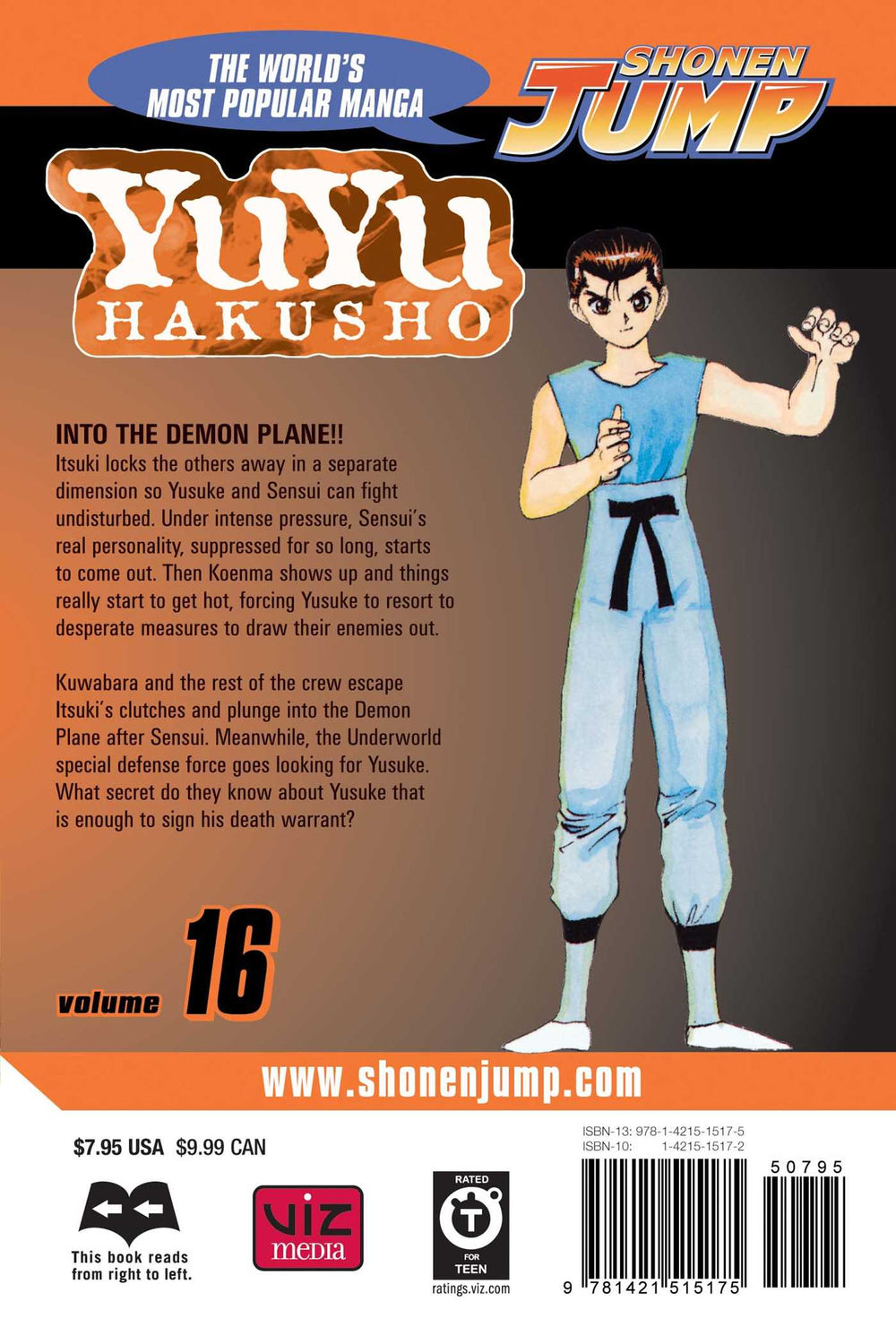 YuYu Hakusho, Vol. 16