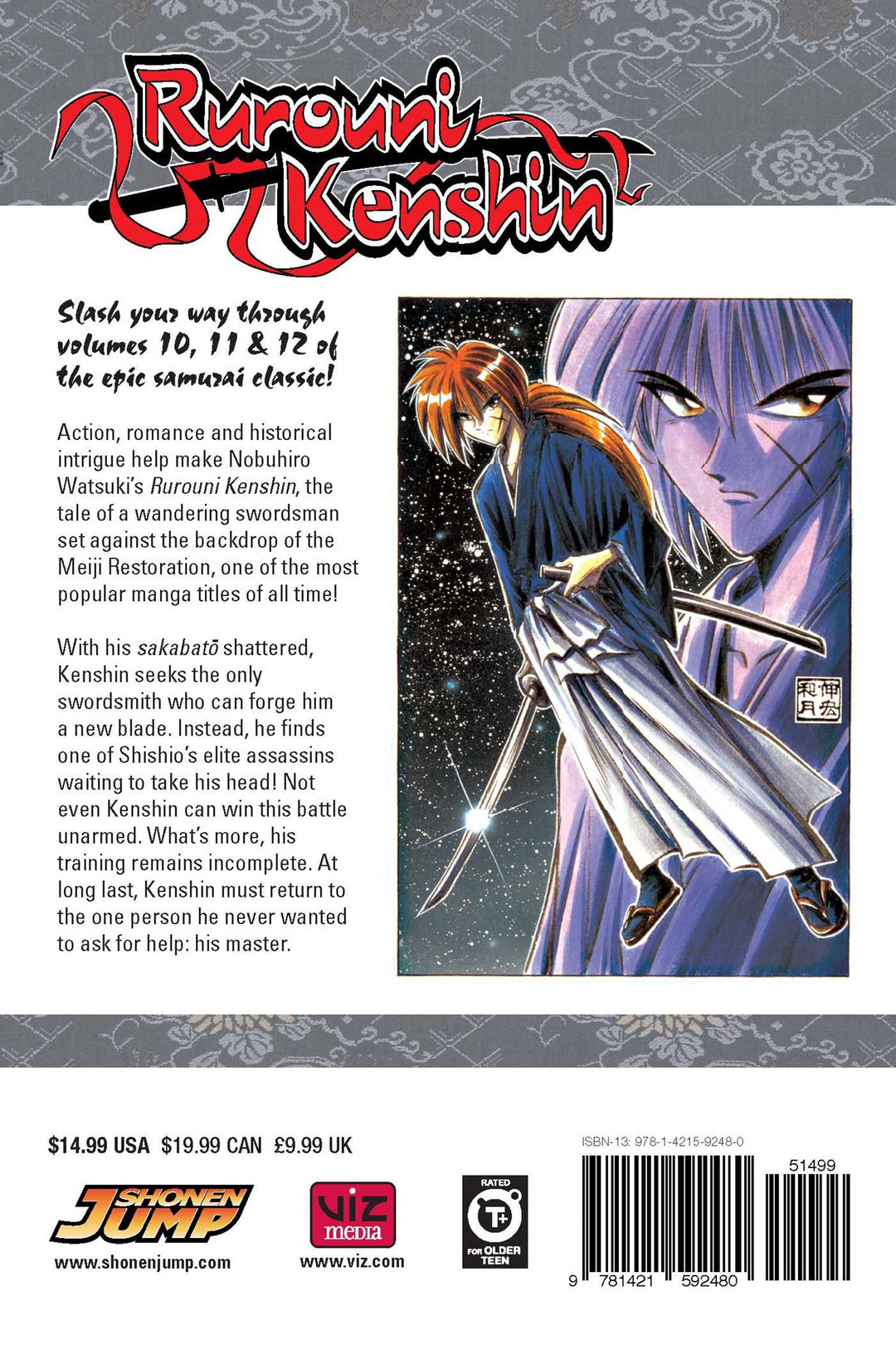 Rurouni Kenshin (3-in-1 Edition), Vol. 4