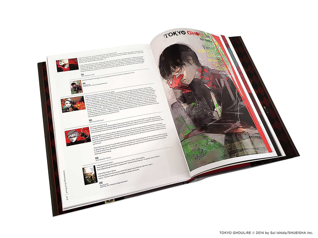 Tokyo Ghoul:re Illustrations: zakki
