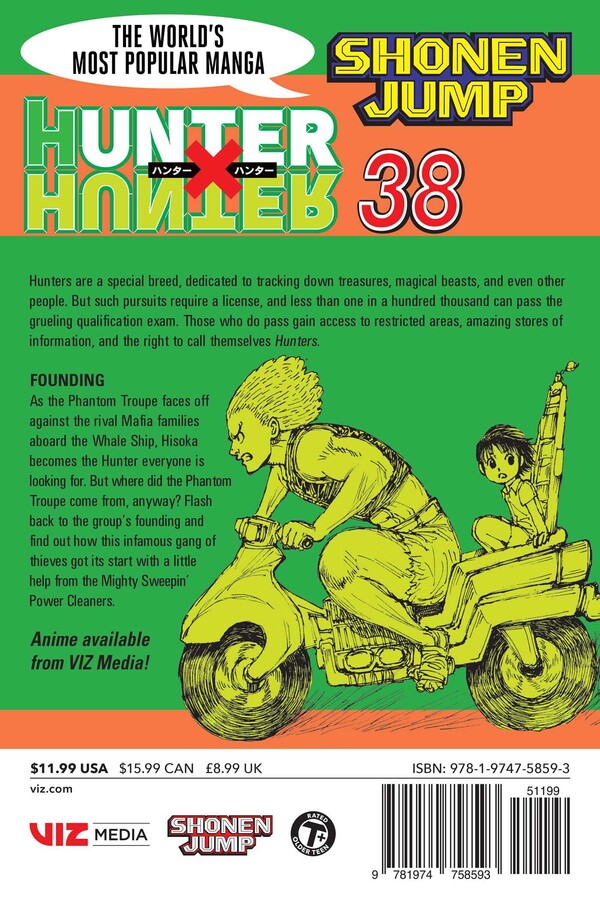 Hunter x Hunter, Vol. 38